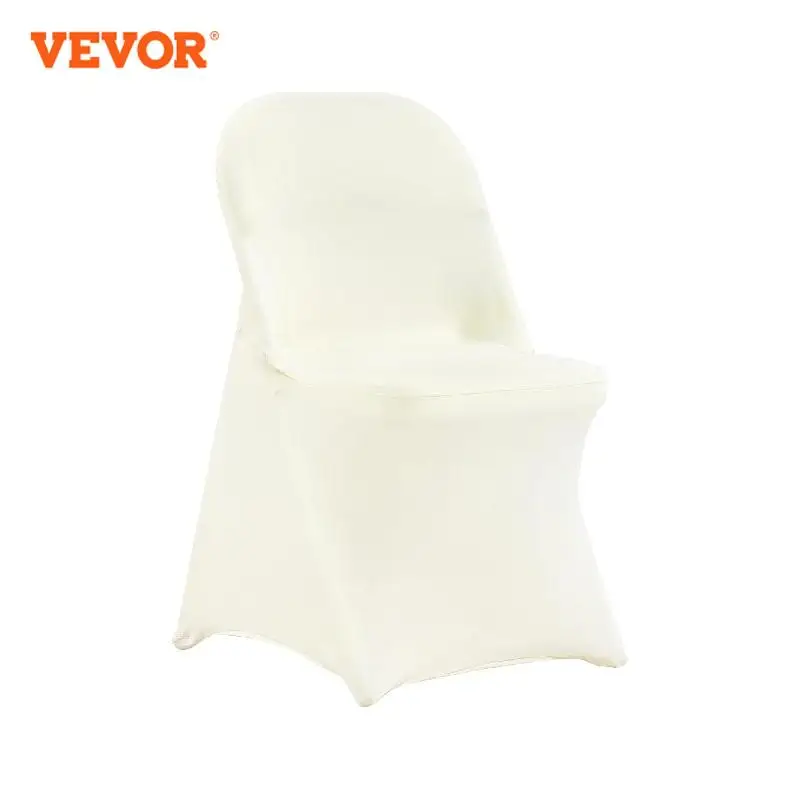 

VEVOR 30/50pcs Spandex Wedding Chair Seat Cover Washable Protective Slipcovers for Wedding Holiday Banquet Universal Chair Cover