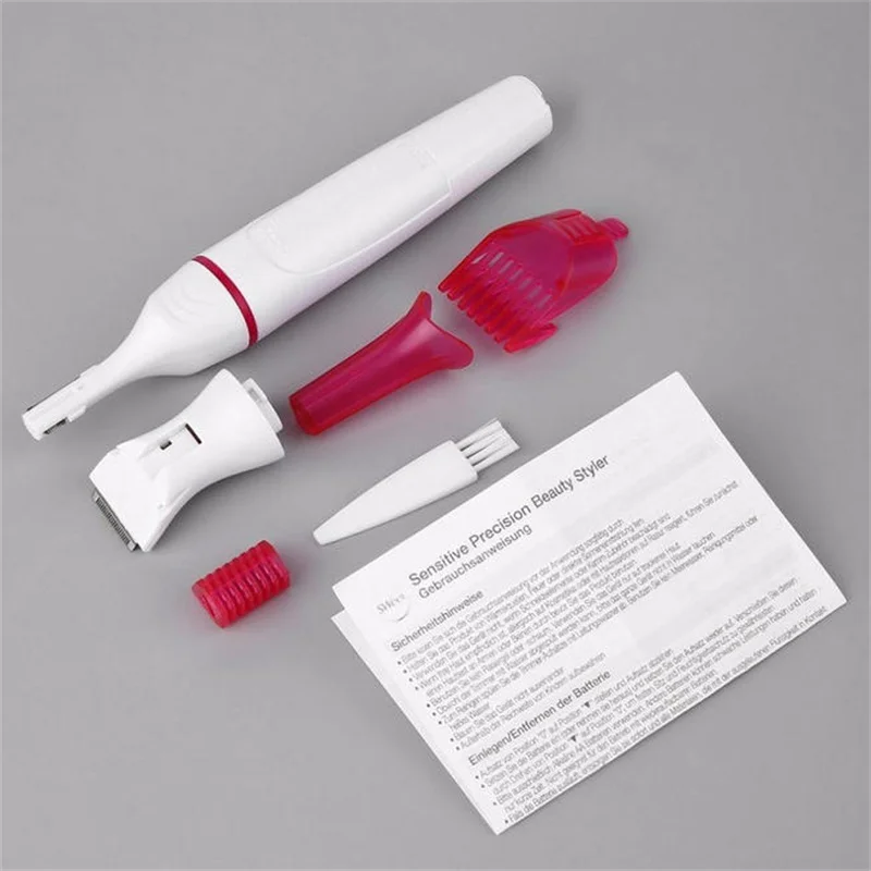 

Электрический эпилятор 5-в-1 для женщин: многофункциональный триммер для бровей, подмышек, зоны бикини и ног, инструмент для женского ухода