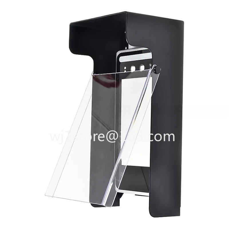 Suitable for facial recognition outdoor access control waterproof cover visual doorbell sunshade outdoor all-in-one rain cover