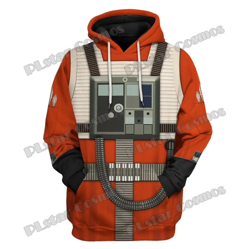 Cosplay Costumes X-Wing Pilot 3D All Over Printed Fashion Men's Hoodies & Sweatpants suit Combo Autumn Unisex Casual Tracksuits