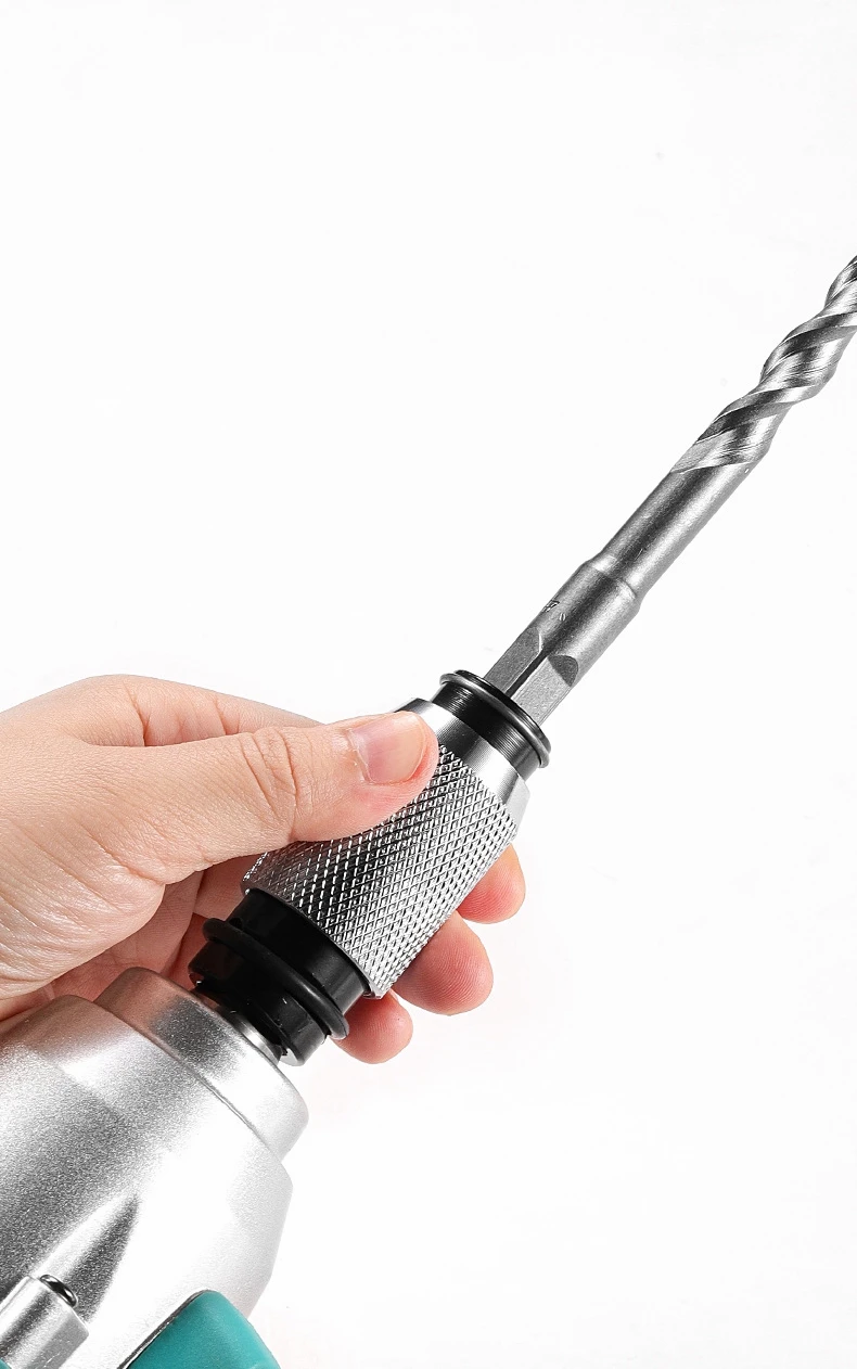 Electric Drill Wrench To Electric Hammer Convert Adapter Transform Quick Release Electric Wrench To Hammer For Home Repairs
