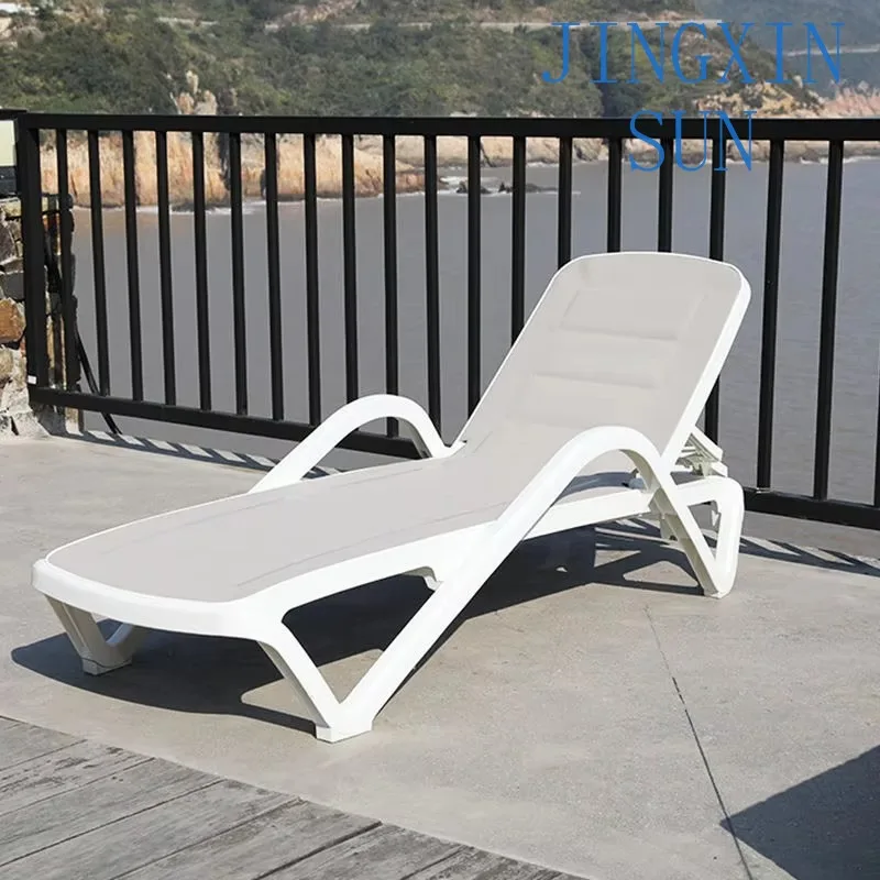 Factory Price Outdoor Hotel Sundeck Chairs Beach Beds Waterproof Pool Chairs Ledge Pool Chairs