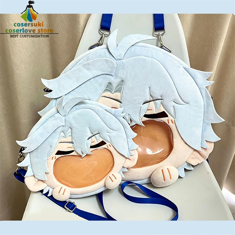 

Honkai Star Rail Phainon Ita Bag Anime Backpack Cute Casual School Bag Plush Bag Fashion Shoulder Bag for Students Daily Outdoor