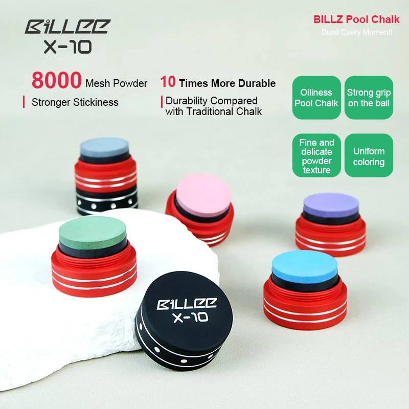 

1 piece of professional billiard cue, chocolate powder cue, powder rub, billiard supplies accessories