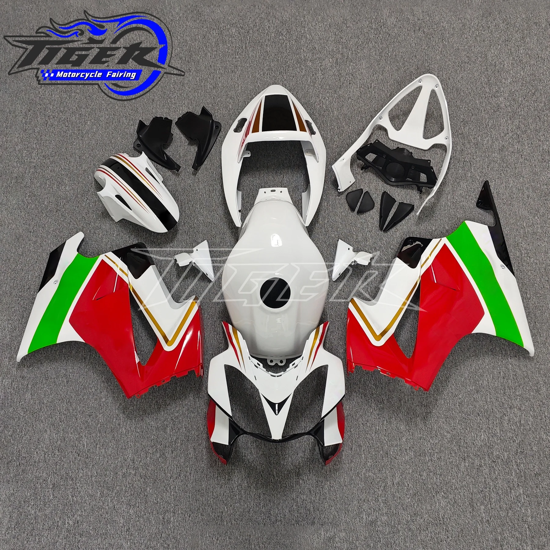 

Interceptor For HONDA VFR800 VFR 800RR 800 RR 02 03 04 05 06 07 white VFR800RR 2008 2009 2010 2011 2012 Fairing
