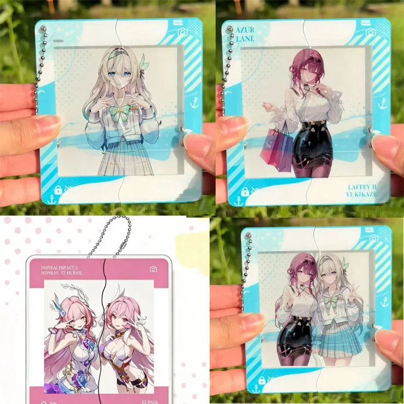 Porte-clés de cosplay Honkai: Star Rail Elysia Firefly Kafka, pendentif en acrylique, décoration pour sac à dos