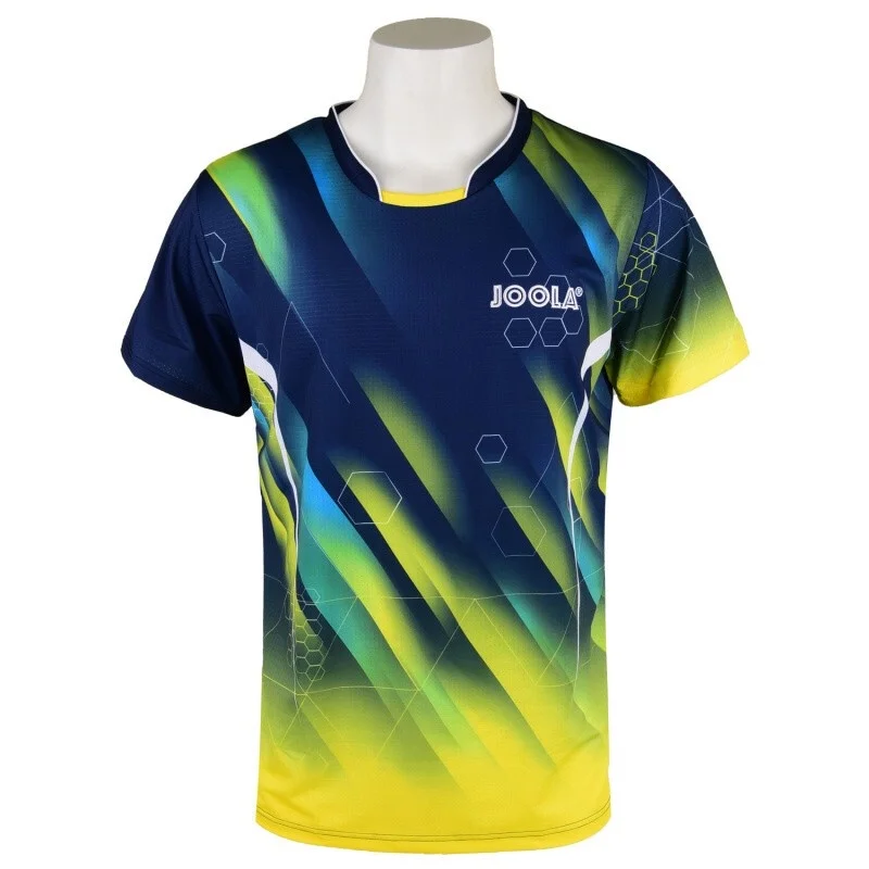 Joola-ropa de tenis de mesa para hombre y mujer, camiseta de manga corta, Jersey de Ping Pong, camisetas deportivas, 0203