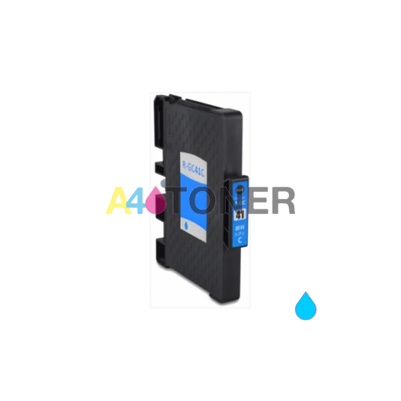 GC41C compatible ink cartridge replaces the original Ricoh 405766 cyan cartridge. A4toner.com