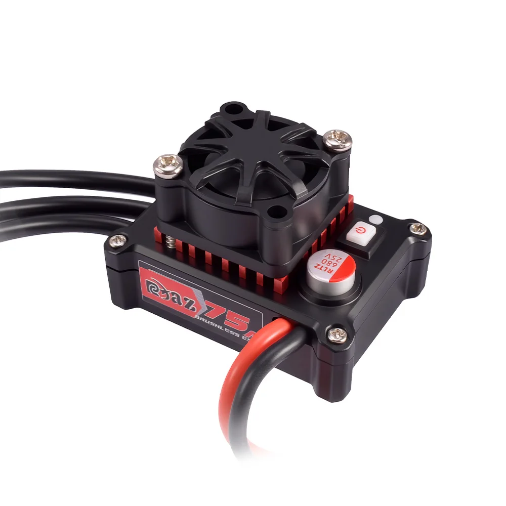 9IMOD 75A Brushless ESC 2-3S 6V/2A For 540/3650/3660/3674 Motor For 1/8 1/10 RC Car arrma Traxxas Hsp Tamiya Axial scx10 D90 Hpi view 4