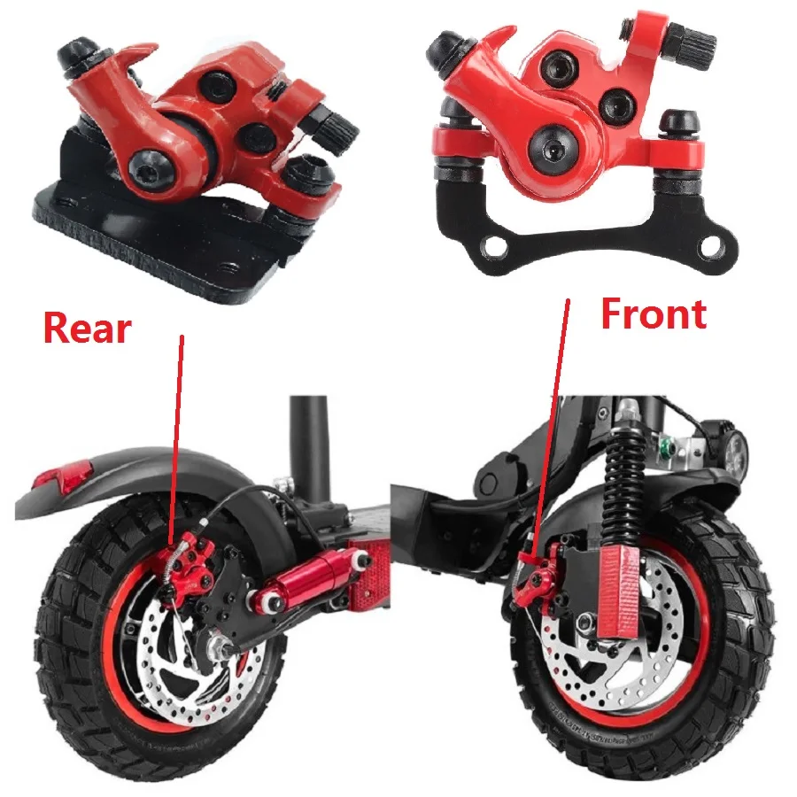 سكوتر كهربائي Kugoo M4 /M4 pro، ماسك فرامل 10 بوصة، قرص فرامل أمامي وخلفي، أحمر وأسود