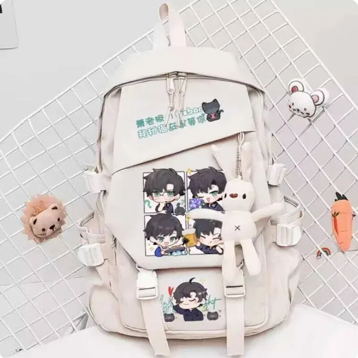 

Anime Light And Night Osborn Schoolbag Backpack High-Capacity Shoulder Bag Cosplay Travel Student Teenager Gift B1302 hit hit