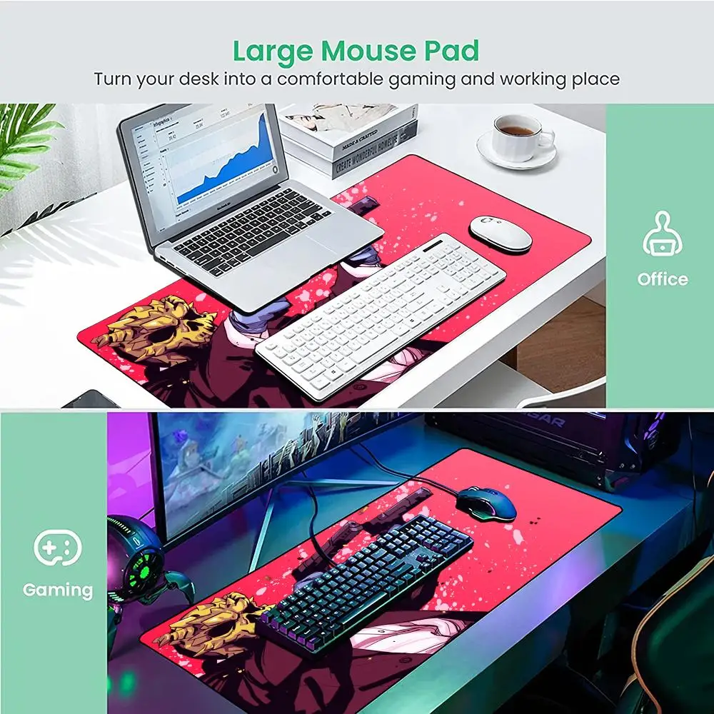 Dangerous battle scenes Mouse Pad Desk Mat Gaming mats anti-slip Durable desk accessories Keyboard desktop pads maus pad