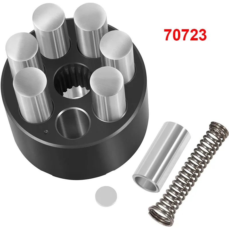 70723 Lawn Tractor Transaxle Pump Cylinder Block Kit 7 Piston Fit for Z Force RZT SLT GT LT LX 1054 1550 1554 SX Models
