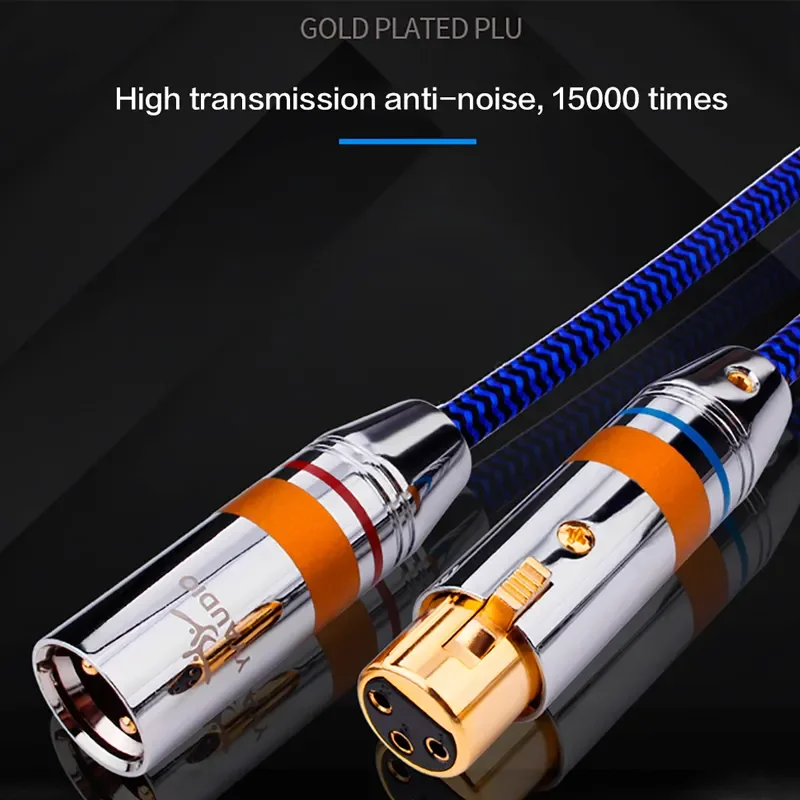 G2 HiFi 2 XLR ذكر إلى أنثى كابل التوازن كابل لكابل الميكروفون عالية الأداء #4