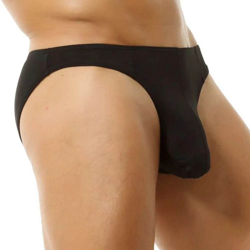 

Breathable Mesh Low Waist Briefs Color Matching Comfort Fit Lightweight Briefs Pouch Design Breathable Mesh Men's Briefs