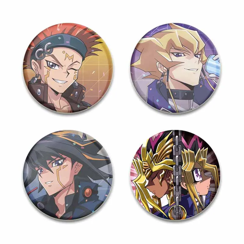 Anime Yu-Gi-Oh! Duel Monsters Brooch Pins Fashion Jewelry Accessories Cartoon Cosplay Badge for Clothes Backpack Decoration Gift