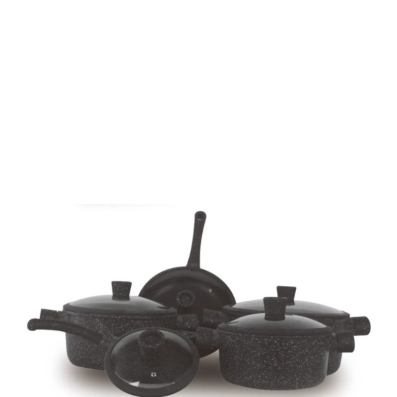 Non-stick pans Inner and outer ceramic glazed pans Universal stove pot set