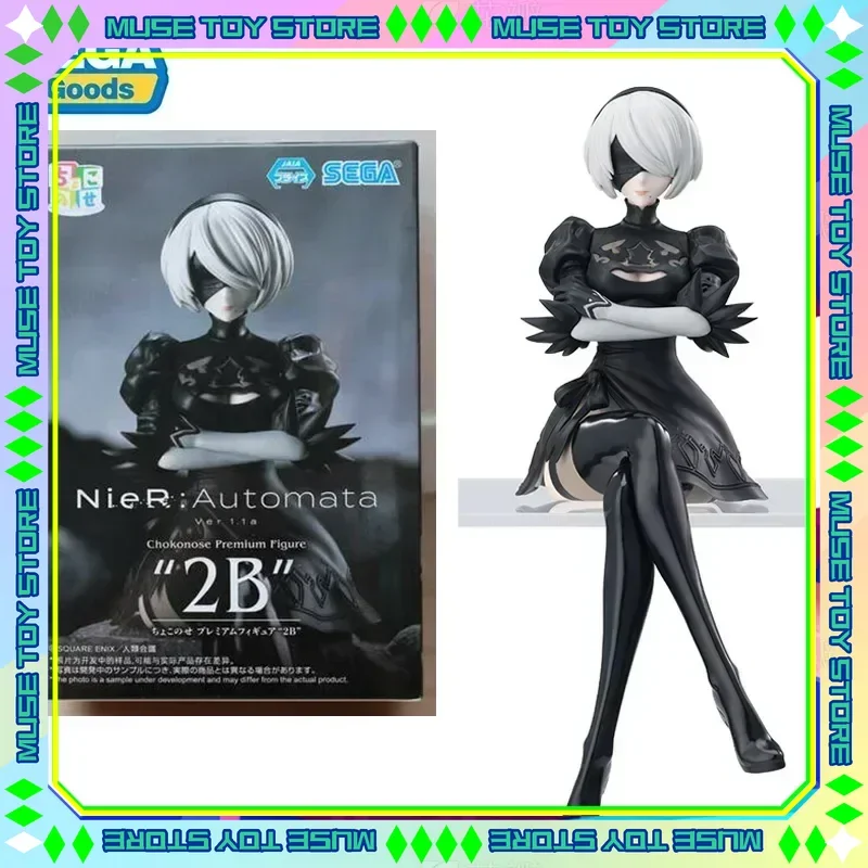 In Stock SEGA PM TV Ver. NieR:Automata Ver1.1a Yorha No. 2 Type B PVC 18CM Anime Action Figures Model Collection Ornament Toy