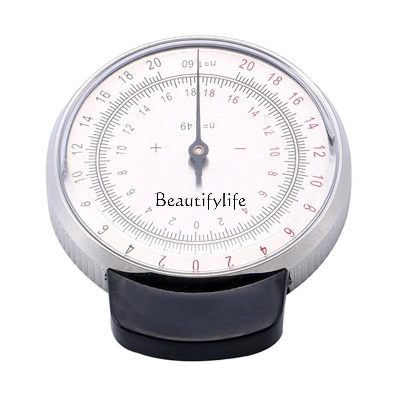 Professional Eyeglasses Lens Measure with Scratch Proof Probe Stainless Steel Power Clock Radiant Table for Glasses Dropship