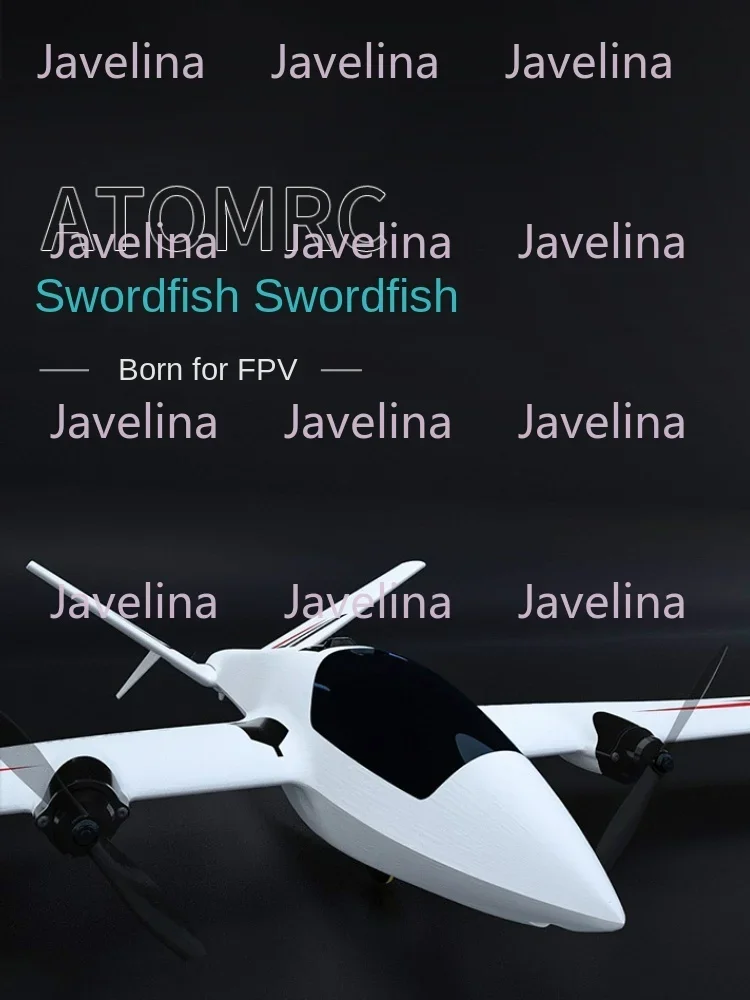 2024 New SwordFish RTH FPV1200mm twin engine V-tail fixed wing glider aircraft model