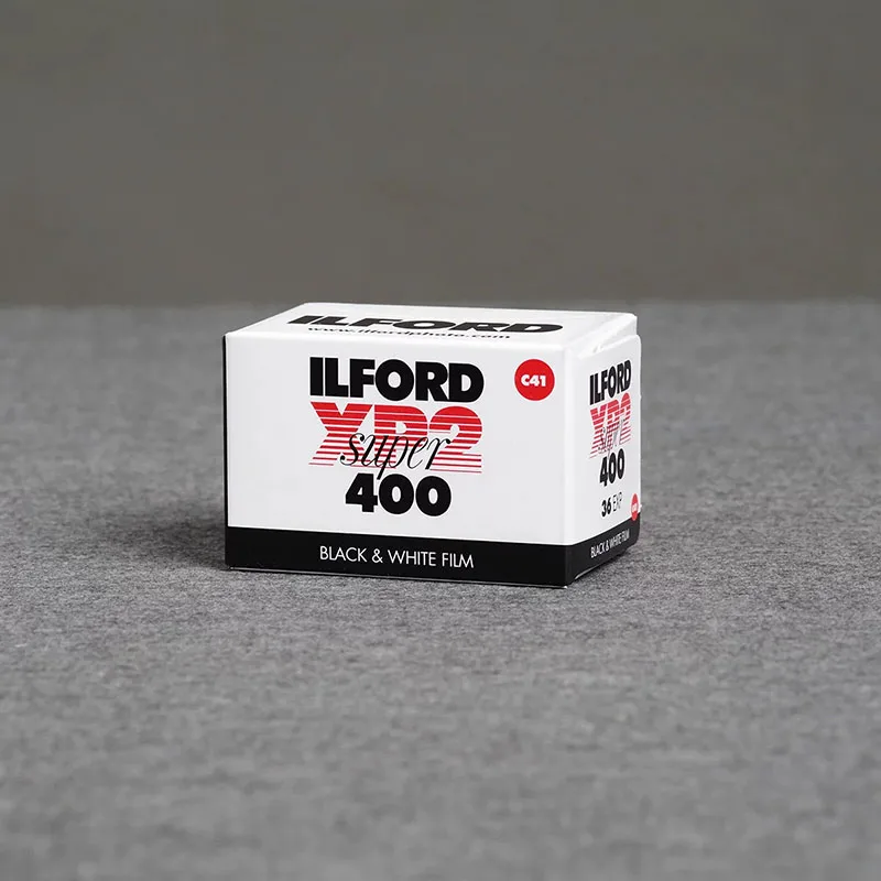 

Универсальная пленка C-41 Development ILFORD XP2 SUPER 400 135 черно-белая для фотоаппаратов Fuji/HOLGA 135BC/Kodak F8/M35/H35 135.
