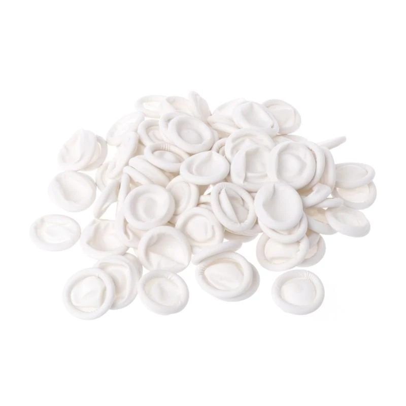 50pieces Latex Finger Pot