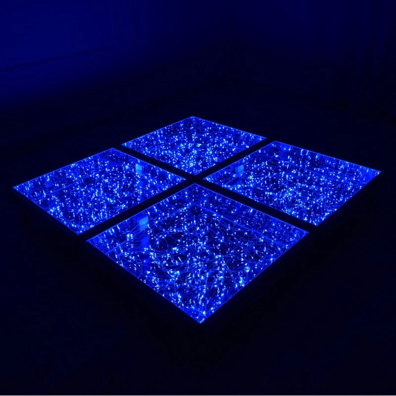 28 pieces Hot Sale Led Starlight Dancing Floor Wedding Party Decoration Led Dancing Floor