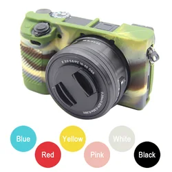 Camera Soft Silicone Skin Case Bag for Sony ZV-E10 A6000 A6100 A6300 A6400