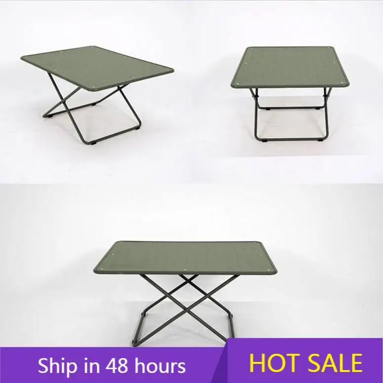

YTYIN Hot Selling Portable Folding Aluminum Alloy Outdoor Camping Table with Porous Design Stable Load-bearing Picnic Barbecue T