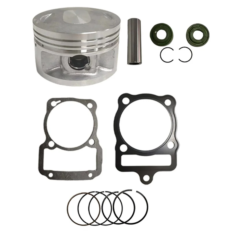

Motorcycle Engine Cylinder Piston Gasket Kit 72.5Mm For CG250 To For CG350 350Cc Upgrade Parts