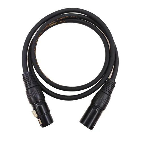 Imagen 2 del producto Cable XLR DMX512 de 1M macho a hembra M/F OFC Cable de Audio blindado para mezclador de micrófono