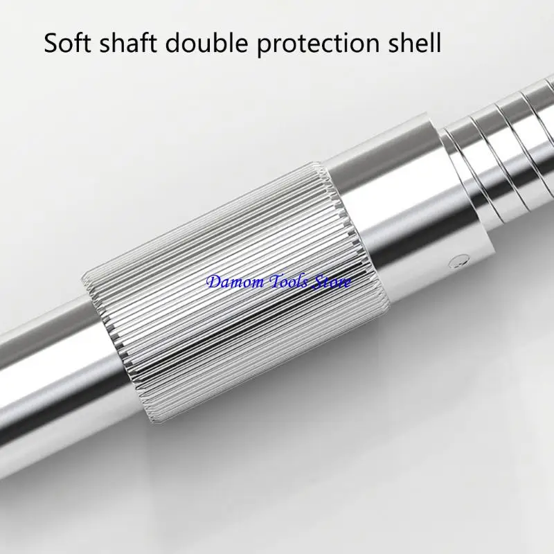 57BE Bendable Drill Bit Extender 150mm 200mm 300mm Power Tool Accessory