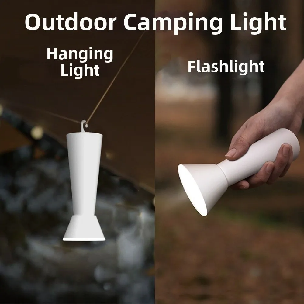 Rechargeable Telescopic Table Lamp Eye Protection Atmosphere Desktop Night Light Modern Dimming Hanging Flashlight