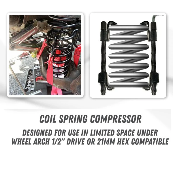 تبختر لفائف الربيع ضاغط 380 مللي متر نوع مزورة للسيارات عربات تعليق امتصاص الصدمات مركبة الدعامات إزالة المشبك مجموعة