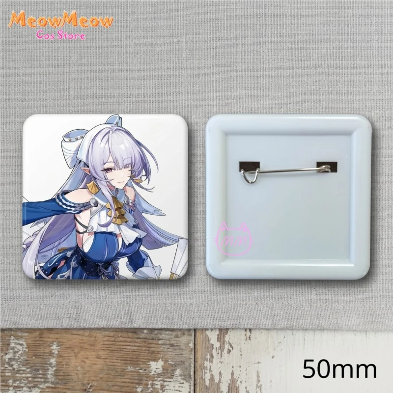 Zenless Zone Zero ZZZ Velina Airgid Badge Anime Game Brooch Pin S-Rank Wind Anomaly Agent Collectible Cosplay Gift  ZZZ Velina