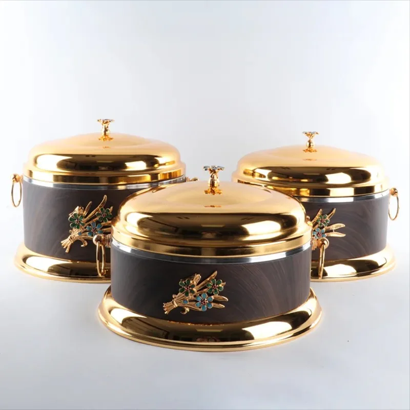 Set Hot Pot Buffet Set Hot Pot Hot Pot Food Heater 3-piece Set