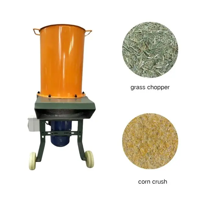 

Weiwei Grass Crusher Chaff Cutter and Corn Crush Machine Feed Processing Machine Balegrass Crusher