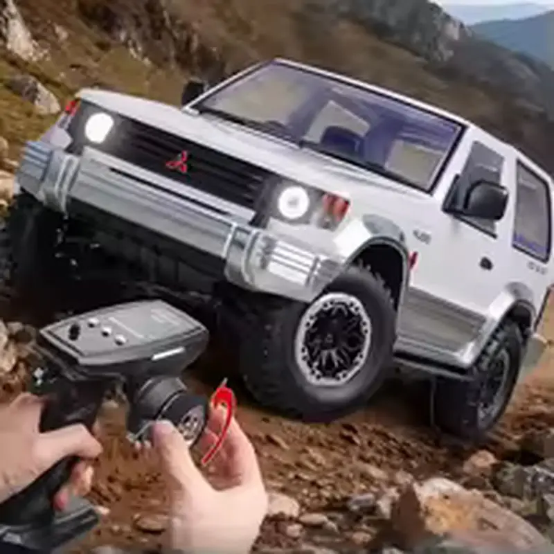 Landa LD1297S RC Car Dual Speed 1:14 Mechanical Shift Version Pajero 4wd Climbing Remote Control Car Toy Model for Adult Gift