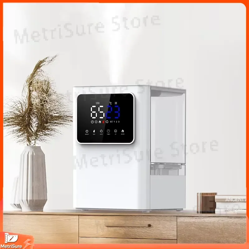 6L Smart Air Humidifier for Home Office Bedroom Ultrasonic Cool Warm Mist Humidifier with Night Light Touch Control Quiet