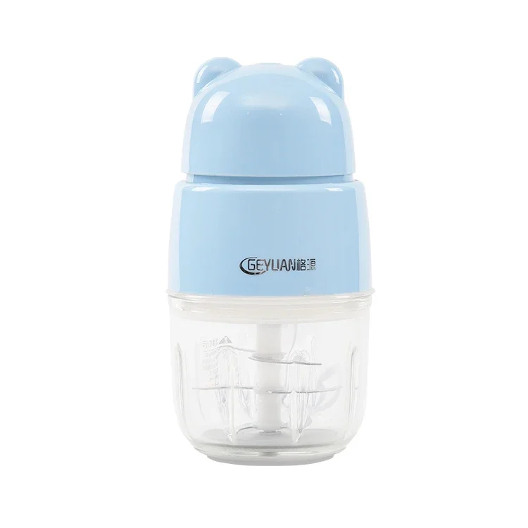 Mélangeur électrique Ju479 pour aliments pour bébés, 0,3 l, 200W, broyeur à viande domestique pour tout-petits, processeur de fruits, centre commercial, vente chaude