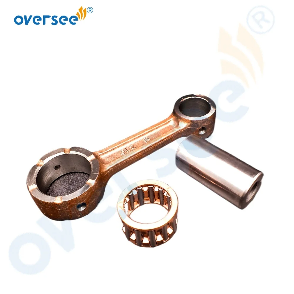 

Комплект шатунов 6L2-11651 для подвесного двигателя Yamaha 20HP 25HP, запасные части 6L2-11651-00