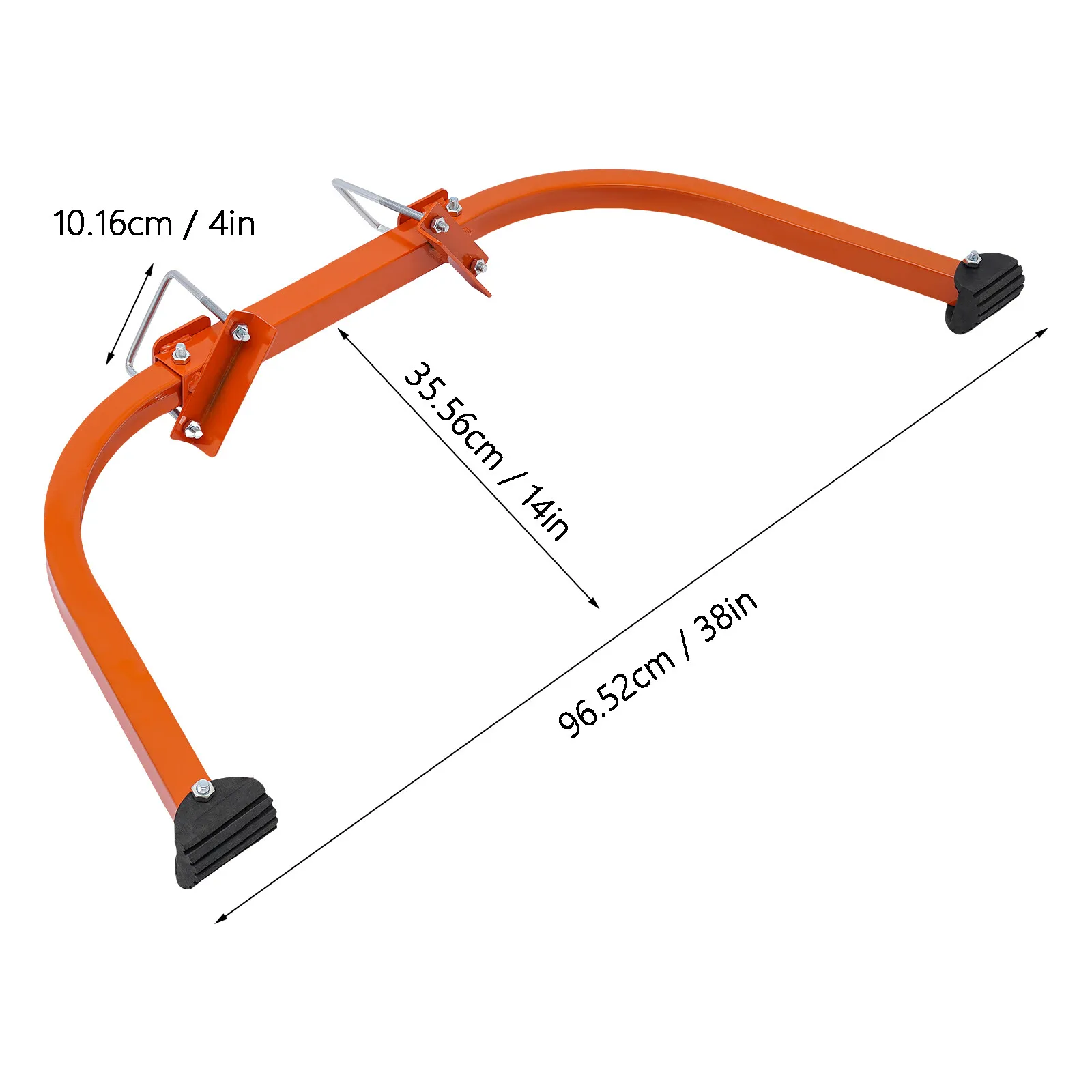 Heavy Duty Anti-slip Ladder Stabilizer Wing Span Wall Roof Standoff Extension Holder Helper Steel
