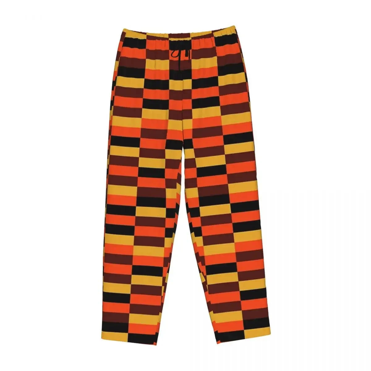 Custom London Underground Train Seat Cover Women Pajama Pants Lounge Sleep Sleepwear Bottoms with Pockets