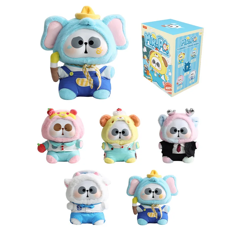 400% Toycity MR.PA“Animals's After-School”series High Quality Plush Doll Blind Box Random Mystery Box Children Surprise Gifts