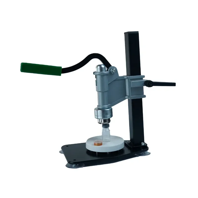 Manual Bottle Capper for Oral Liquid Infusion Vials Aluminum Plastic Cap Sealer Binding Tool Handheld Crimping Machine for