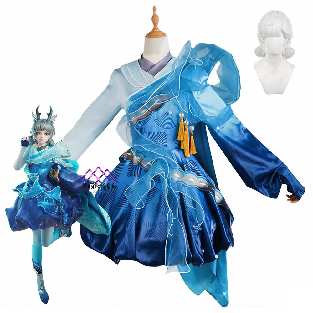 

Honor of Kings Arena of Valor Womens Classic of Mountains and Rivers Party Essential Yao Cosplay Costume Exclusive Design