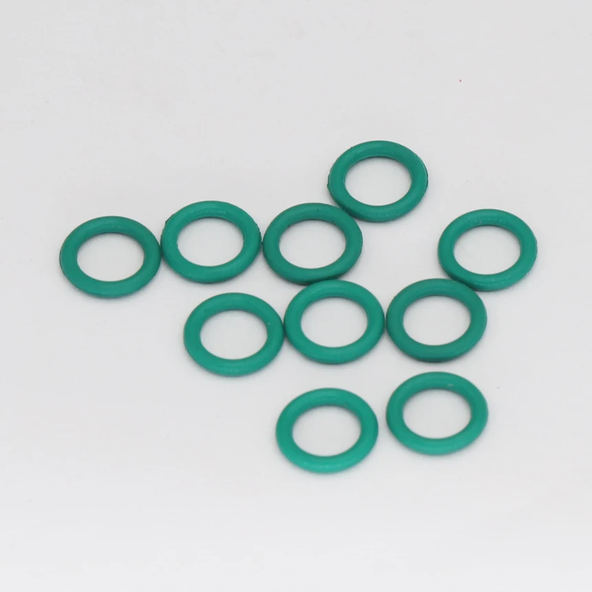 130mm 135mm 140mm 145mm 150mm 155mm 160mm Outside Diameter OD 6mm Thickness Green FKM FR Fluororubber Seal Washer O Ring Gasket