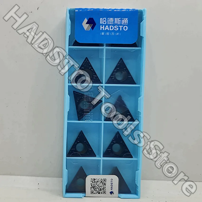 TCMT16T304-TM HS8125 TCMT16T304-TM TCMT16T304 TCMT32.51 HADSTO CNC carbide inserts Turning inserts CVD coating For Steel