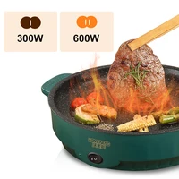 Electric MultiCooker Electric Frying Pan 220V Househould Barbecue Fried Steak Fish Omelette Frying Pan Non-stick Cooking Machine 2