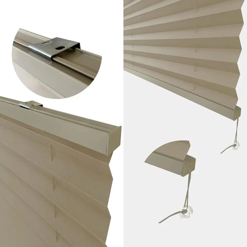 ستائر RV، ظلال مطوية RV، ظلال نافذة RV، ستائر التخييم، ستائر نافذة RV لمقطورات السفر RV نافذة المنزل المتنقل 62 بوصة